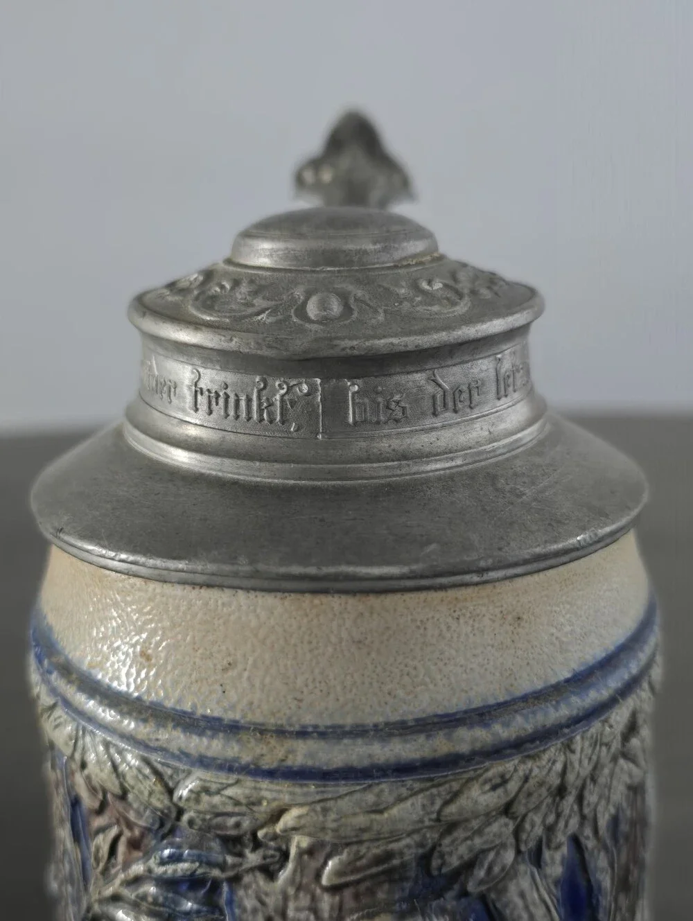 Vintage Dümler & Breiden Beer Stein Number 127 Monkeys in the Virgin Forest